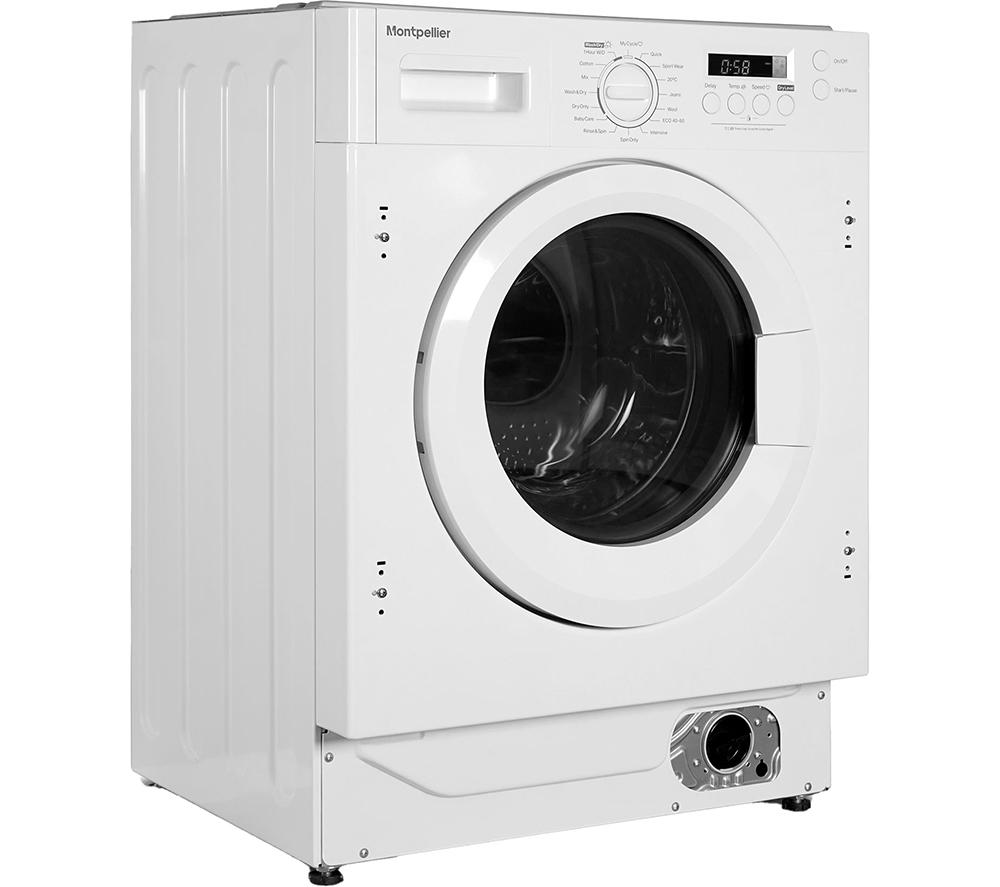 MONTPELLIER MIWD8614 Integrated 8 kg Washer Dryer image number 3 of 6