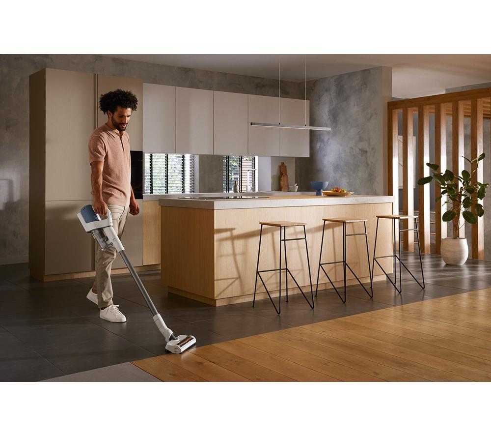 MIELE DuoFlex HX1 Cordless Vacuum Cleaner - Nordic Blue image number 4 of 16