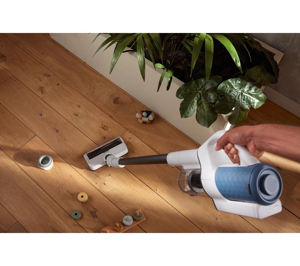 MIELE DuoFlex HX1 Cordless Vacuum Cleaner - Nordic Blue image number 6 of 16