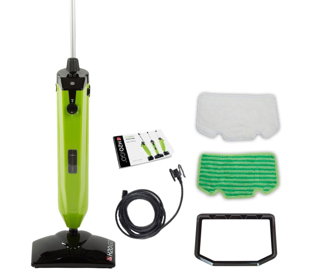 H2O iGo 3349005 Hybrid Steam Mop - Green, Green