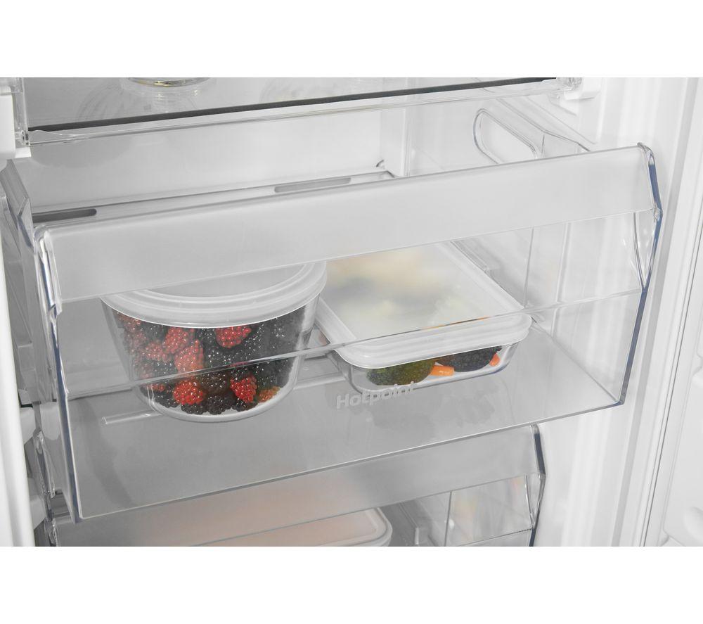 HOTPOINT Frost Free HF 1801 E F2 UK Integrated Tall Freezer - Sliding Hinge image number 4 of 11
