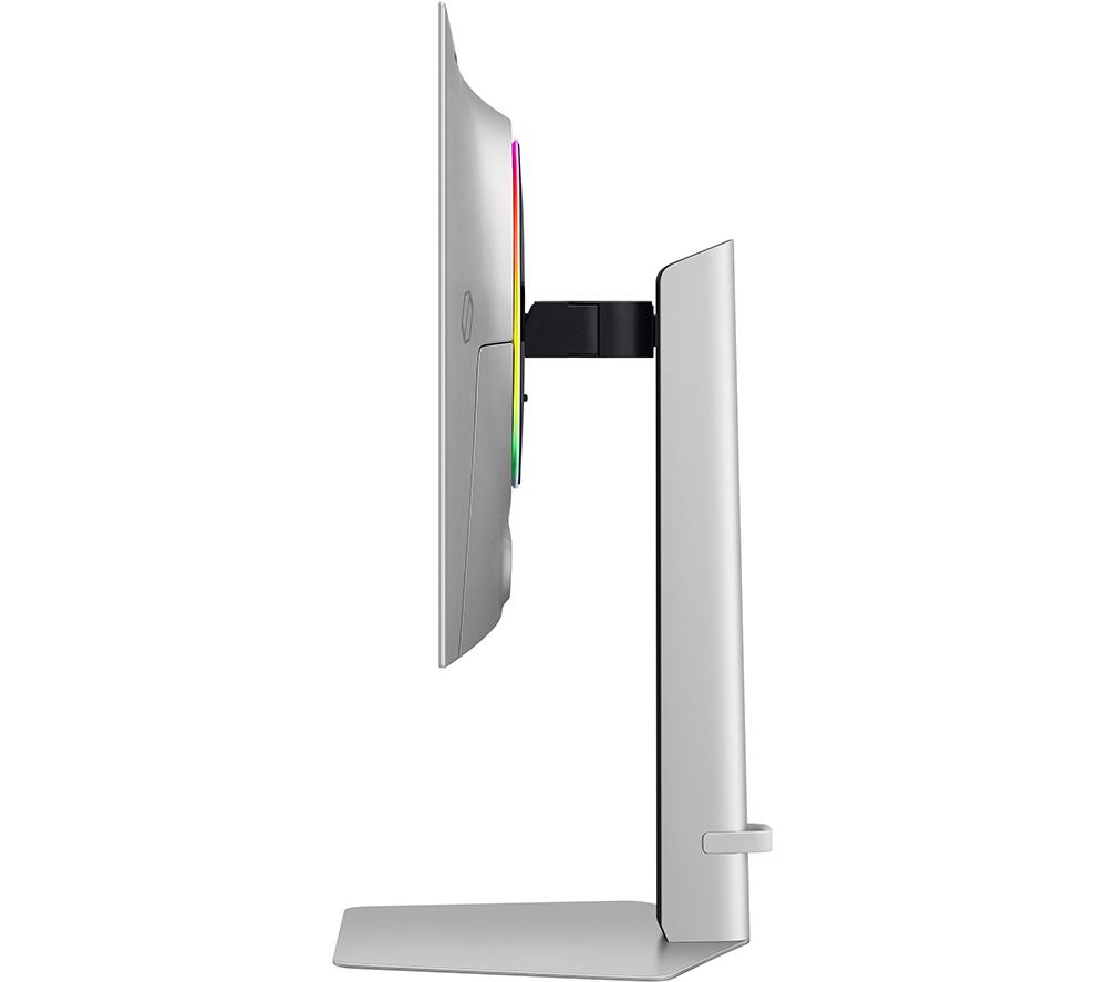 SAMSUNG Odyssey G6 LS27DG602SUXXU Quad HD 27" OLED Gaming Monitor - Silver image number 11 of 19