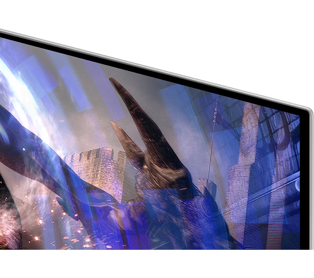 SAMSUNG Odyssey G6 LS27DG602SUXXU Quad HD 27" OLED Gaming Monitor - Silver image number 18 of 19