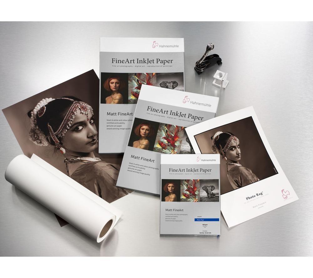 HAHNEMUEHLE Digital FineArt Photo Rag A4 Matte Photo Paper - 25 Sheets image number 2 of 4