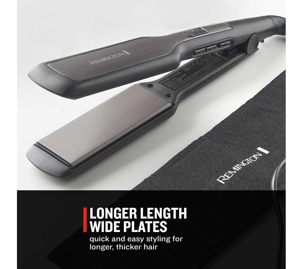 REMINGTON Pro Ceramic S5525 Extra Wide Hair Straightener - Grey image number 6 of 10