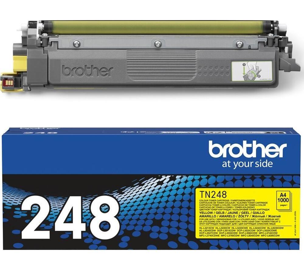 BROTHER TN248Y Yellow Toner Cartridge image number 2 of 5