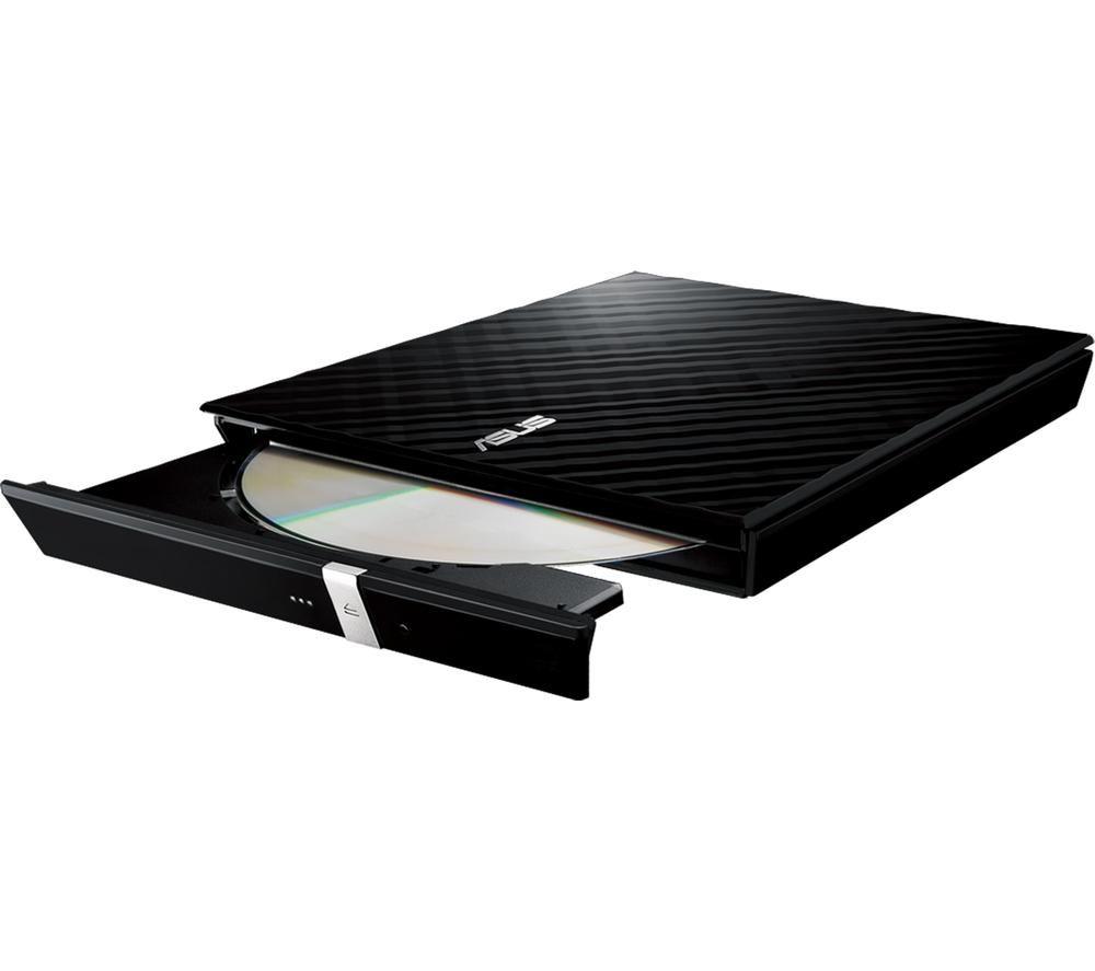 ASUS SDRW 08D2S-U LITE External USB DVD Writer - Black image number 5 of 6
