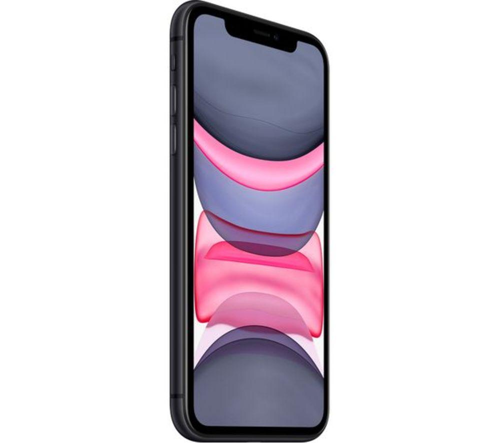 APPLE Refurbished iPhone 11 - 64 GB, Black (Good Condition) image number 2 of 3