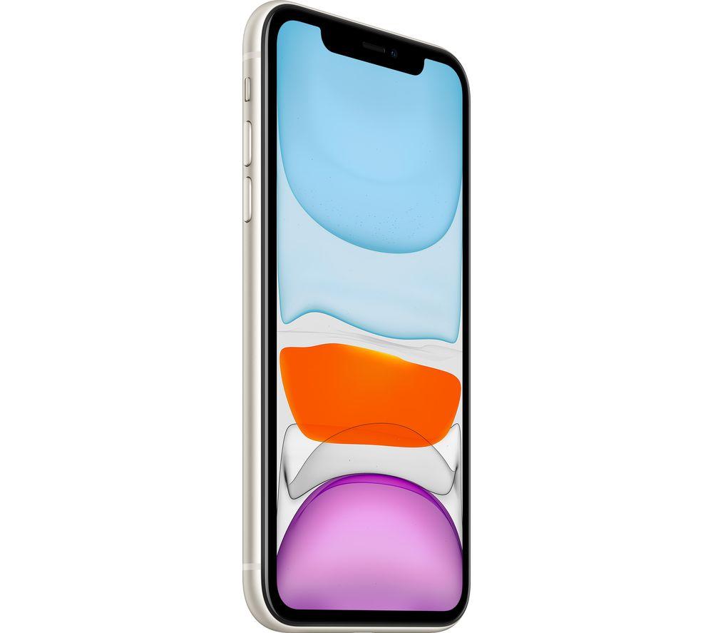 APPLE Refurbished iPhone 11 - 64 GB, White (Good Condition) image number 4 of 5