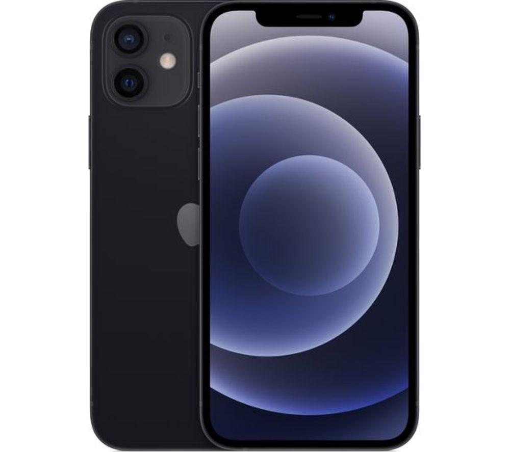 APPLE Refurbished iPhone 12 - 64 GB, Black (Good Condition) image number 2 of 10