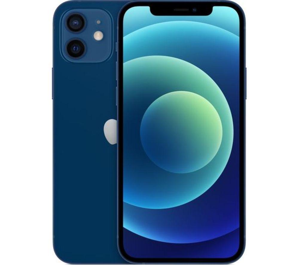 APPLE Refurbished iPhone 12 - 64 GB, Blue (Good Condition) image number 4 of 9