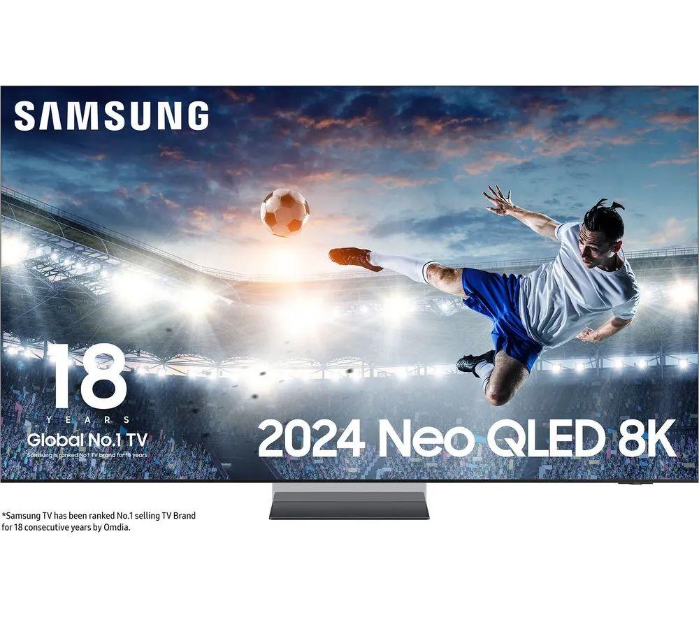 85" SAMSUNG QE85QN900DTXXU  Smart 8K HDR Neo QLED TV with Bixby & Alexa, Black