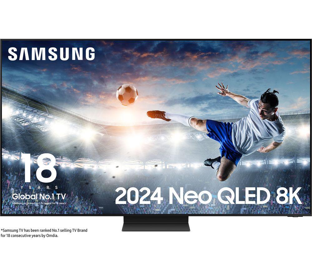 85" SAMSUNG QE85QN800DTXXU  Smart 8K HDR Neo QLED TV with Bixby & Alexa, Black