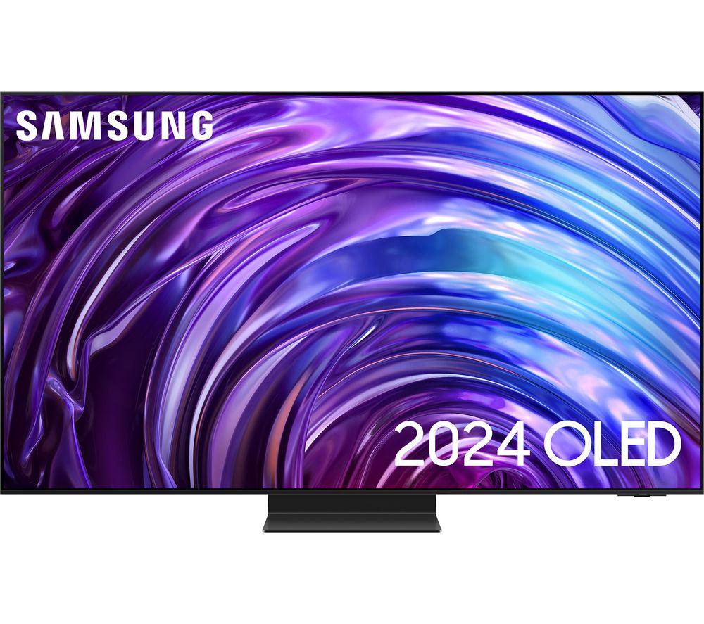 77" SAMSUNG QE77S95DATXXU  Smart 4K Ultra HD HDR OLED TV with Bixby & Alexa, Black