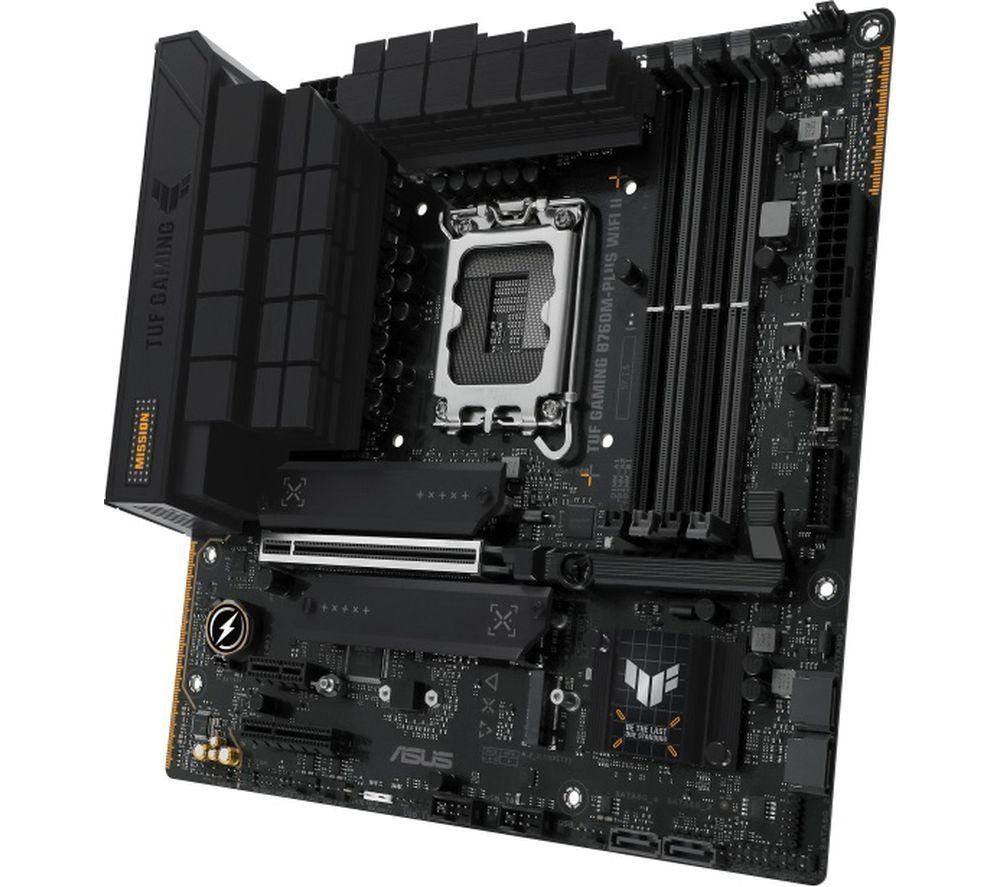 ASUS TUF GAMING B760M-PLUS WIFI II LGA1700 Motherboard image number 3 of 4