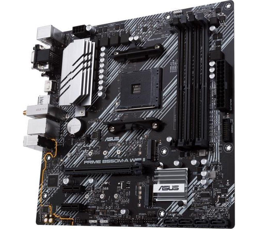 ASUS PRIME B550M-A AM4 WIFI Motherboard image number 2 of 4