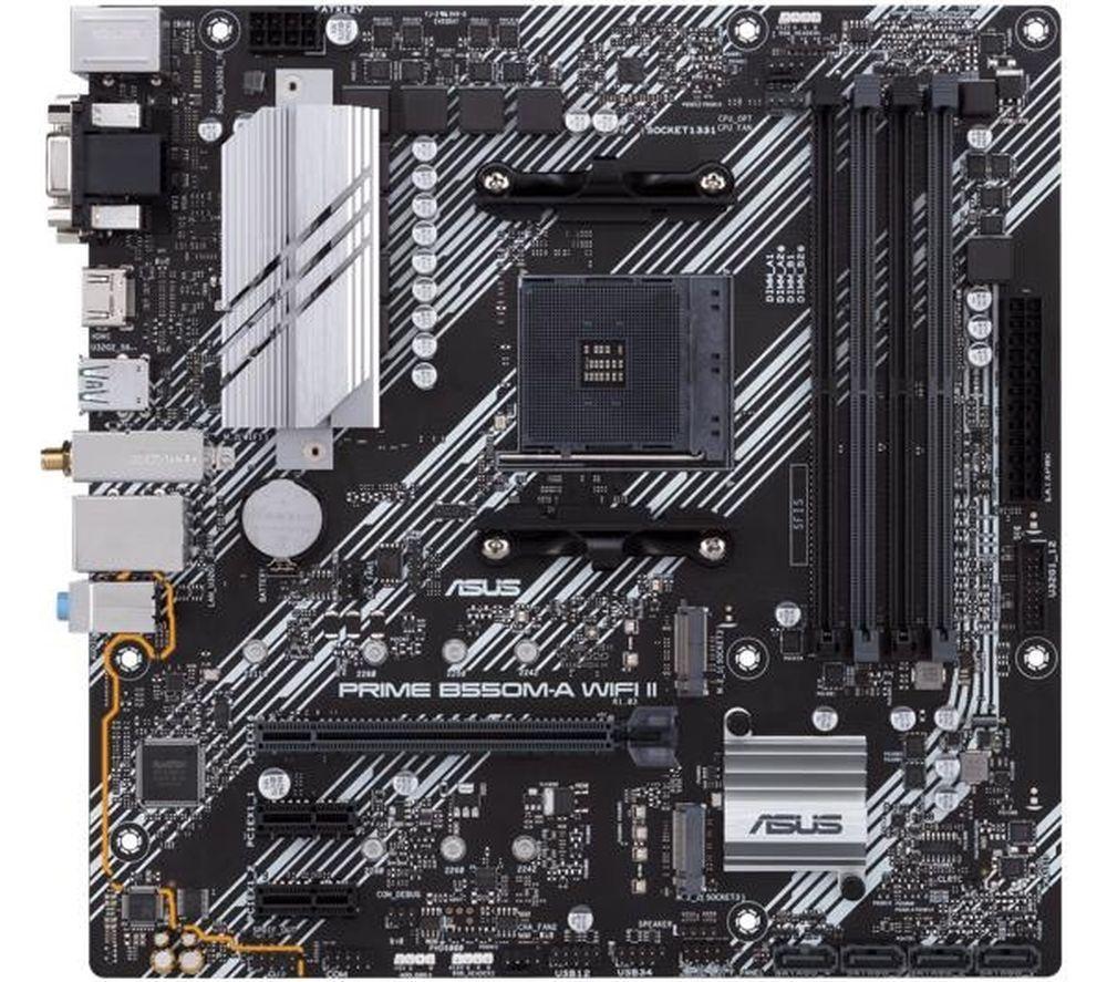 ASUS PRIME B550M-A AM4 WIFI Motherboard image number 3 of 4