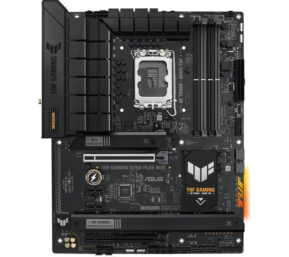 ASUS TUF Gaming B760-PLUS LGA1700 Motherboard image number 2 of 4