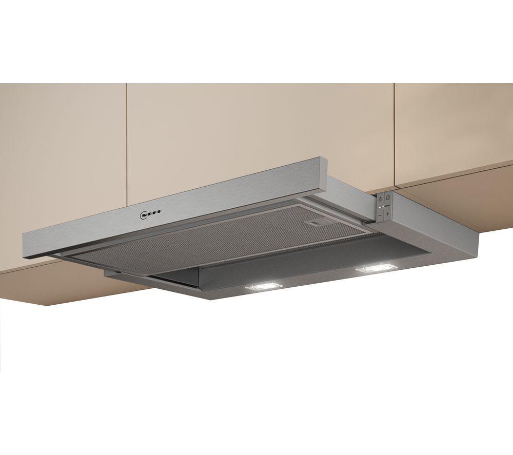 Neff N50 D46ED22N1B Telescopic Cooker Hood - Silver, Silver/Grey