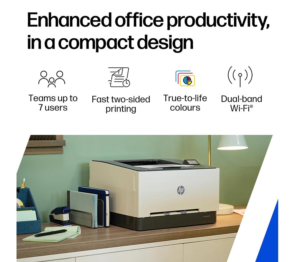 HP Color LaserJet Pro 3202dw Wireless Laser Printer image number 4 of 21