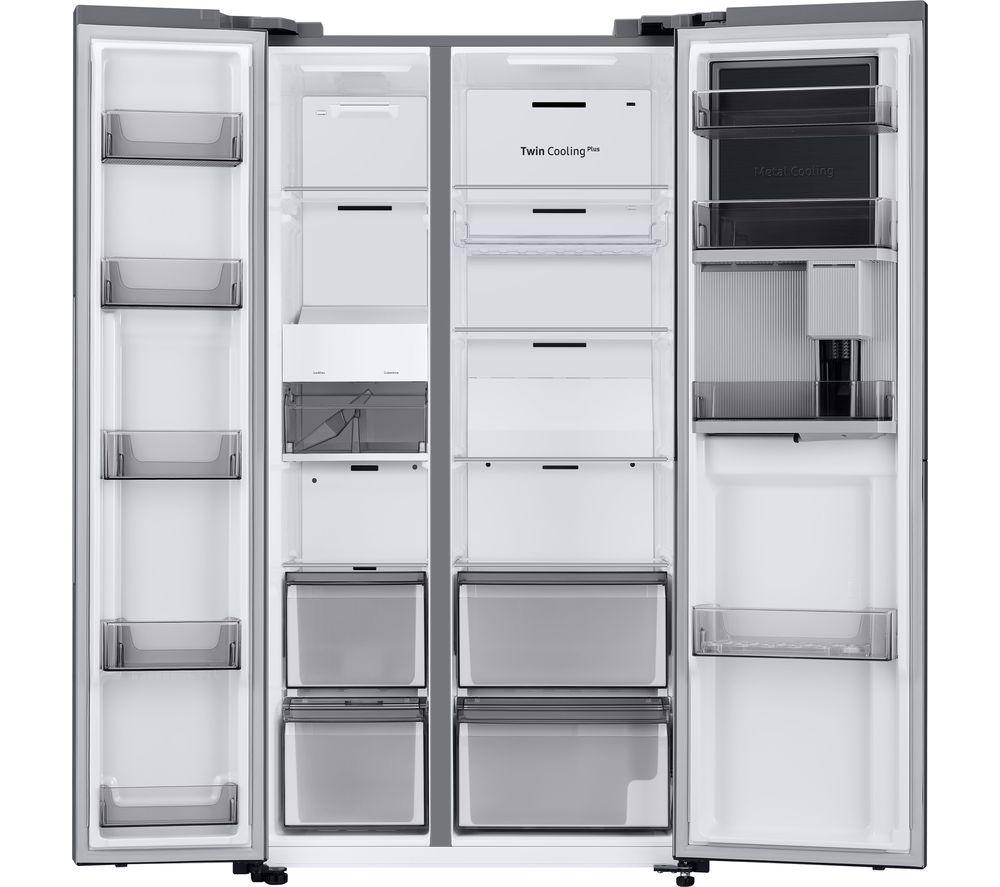 SAMSUNG Series 9 Beverage Center RH69DG893ES9EU American-Style Smart Fridge Freezer - Silver image number 10 of 10