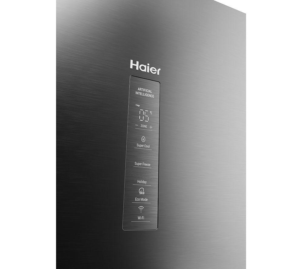 HAIER HDPW3618DNPK Smart 60/40 Fridge Freezer - Inox image number 18 of 19