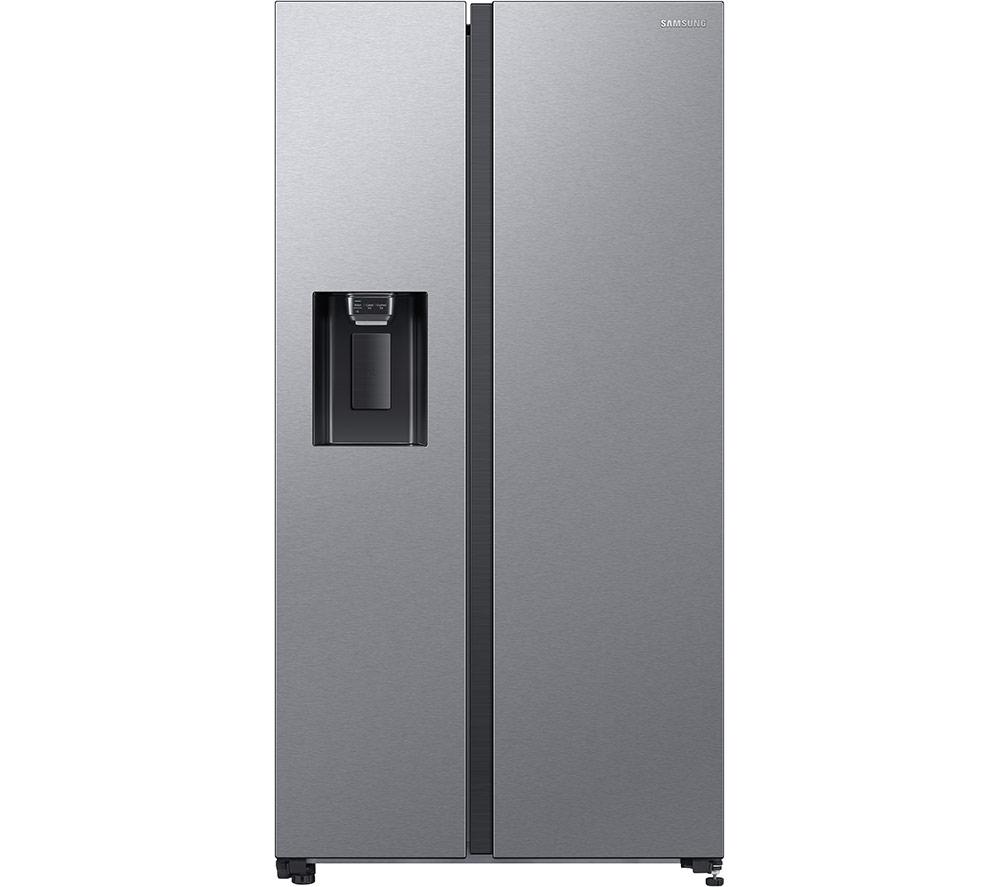 Samsung SpaceMax RS65DG54M3SLEU American-Style Smart Fridge Freezer - Black Stainless Steel, Stainle