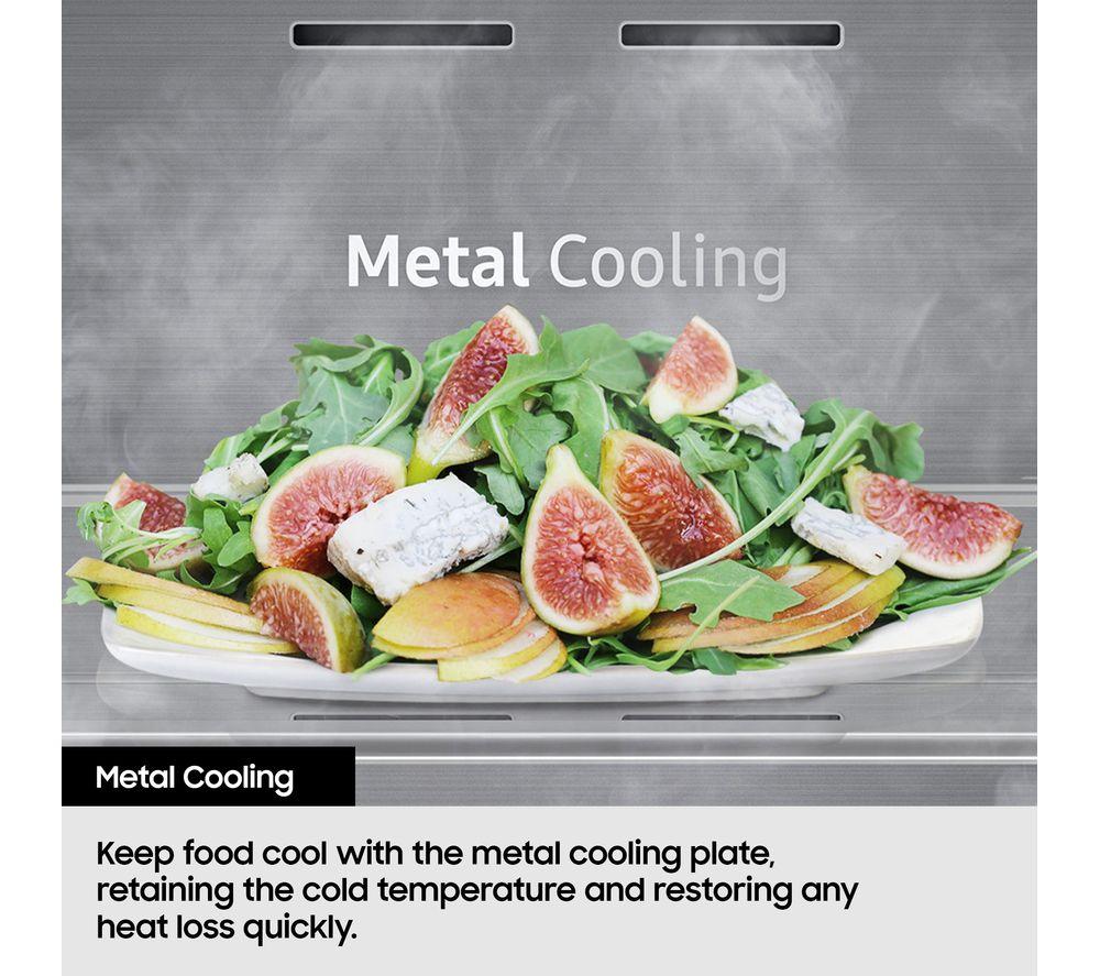 SAMSUNG Series 8 SpaceMax RB53DG703ES9EU 70/30 Smart Fridge Freezer - Silver image number 5 of 11