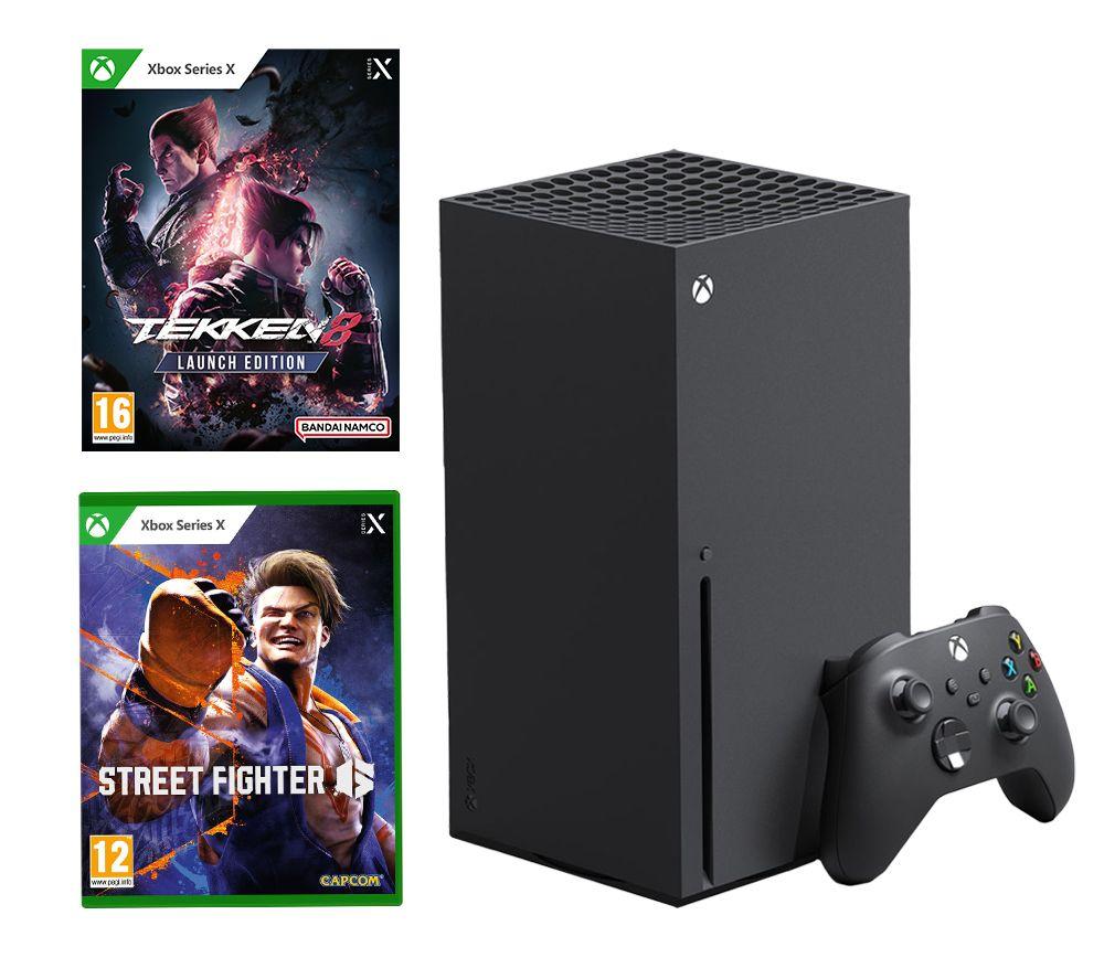 MICROSOFT Xbox Series X (1 TB), Tekken 8 Launch Edition & Street Fighter 6  Bundle