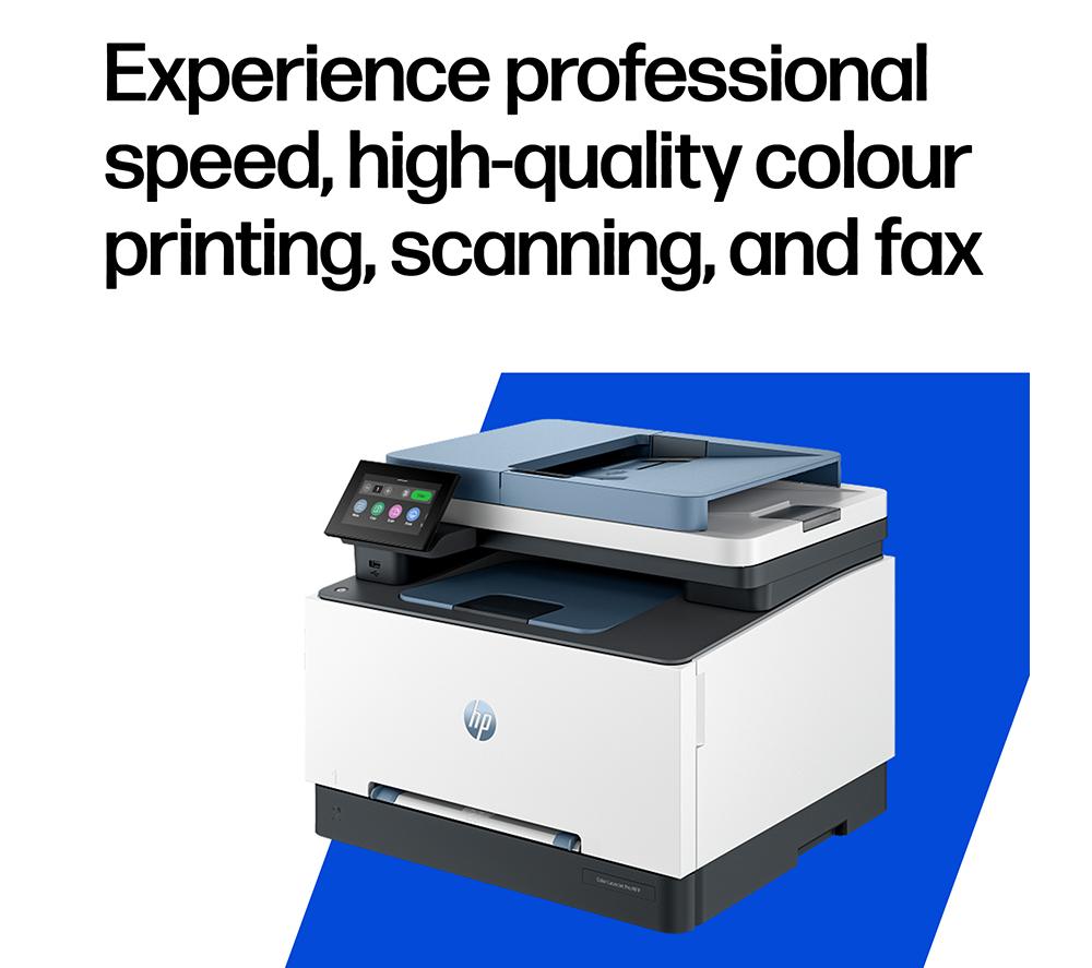 HP Color LaserJet Pro 3302fdw All-in-One Wireless Laser Printer with Fax image number 3 of 21