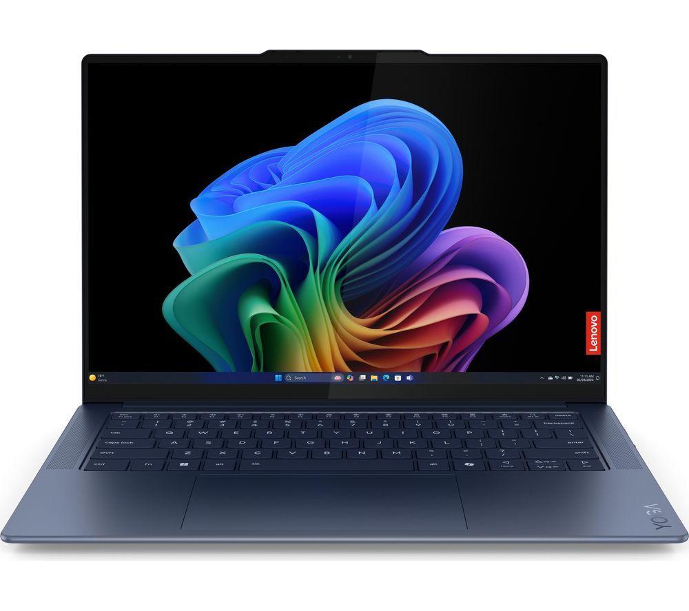 LENOVO Yoga Slim 7 14 Laptop - Qualcomm Snapdragon X Elite, 1 TB SSD, Cosmic Blue, Blue