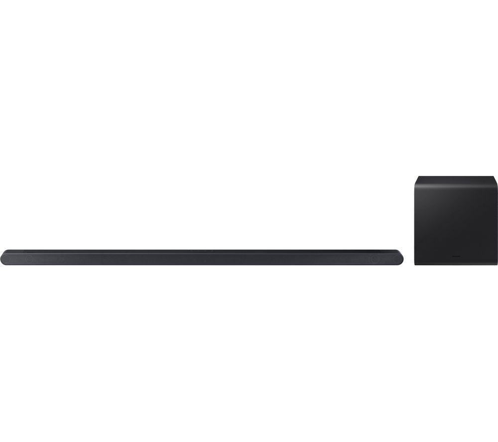 SAMSUNG HW-S800D/XU 3.1.2 Wireless Sound Bar with Dolby Atmos, DTS Virtual:X & Amazon Alexa - Black, Black
