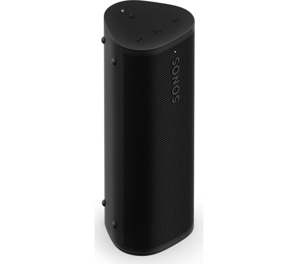 SONOS Roam 2 Portable Wireless Multi-room Speaker with Amazon Alexa - Black, Black