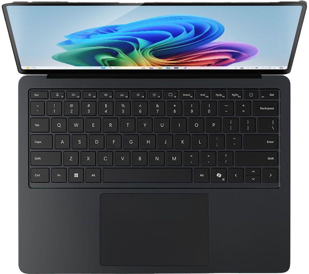 MICROSOFT Surface Laptop 13.8", Copilot+ PC - Snapdragon X Elite, 512 GB SSD, Black image number 6 of 8