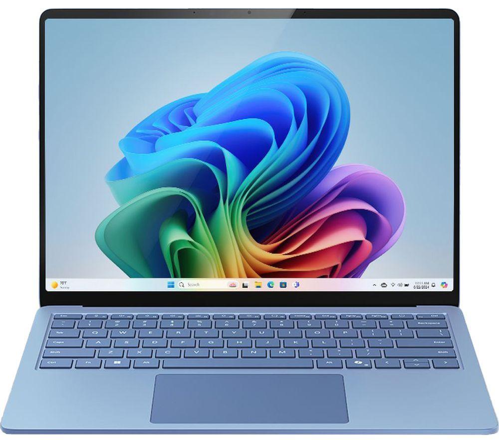 MICROSOFT Surface 13.8" Laptop, Copilot+ PC - Snapdragon X Elite, 512 GB SSD, Sapphire image number 5 of 8