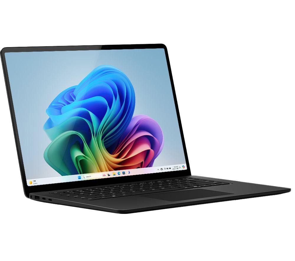 MICROSOFT 15" Surface Laptop, Copilot+ PC - Snapdragon X Elite, 1 TB SSD, Black