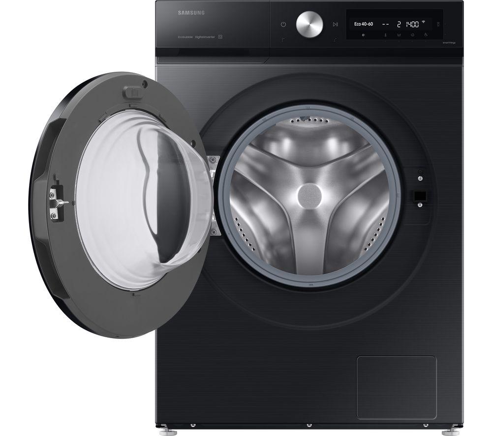 SAMSUNG Series 7 AI Energy + AutoDose WW90DB7U94GBU1 WiFi-enabled 9 kg 1400 Spin Washing Machine - Black image number 2 of 13