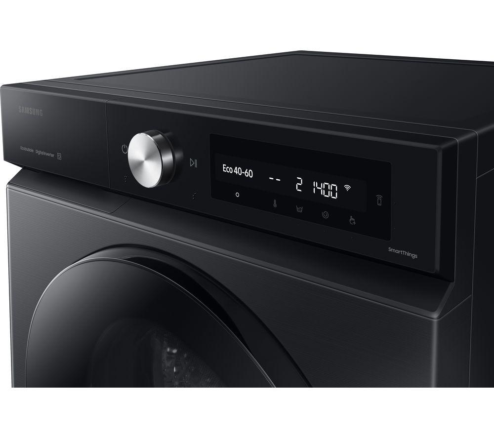 SAMSUNG Series 7 AI Energy + AutoDose WW90DB7U94GBU1 WiFi-enabled 9 kg 1400 Spin Washing Machine - Black image number 4 of 13