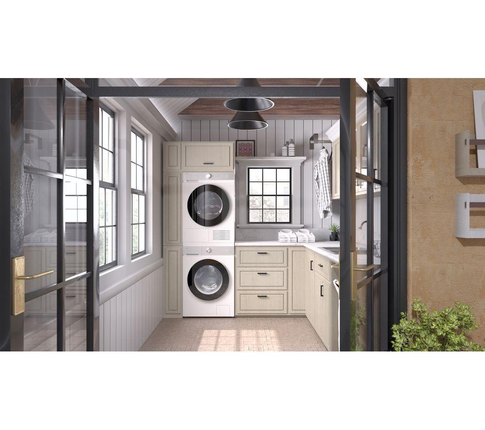 SAMSUNG Series 8 AI Energy + SpaceMax WW11DB8B95GHU1 WiFi-enabled 11 kg 1400 Spin Washing Machine - White image number 4 of 14
