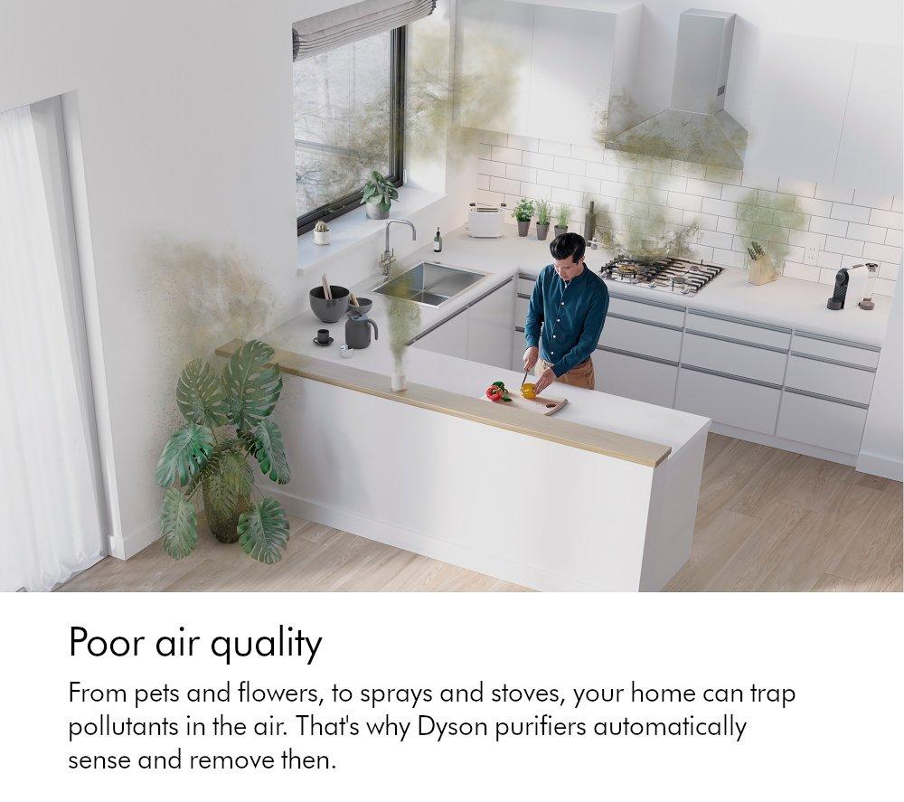 DYSON Purifier Cool Gen1 TP10 Purifying Fan - White