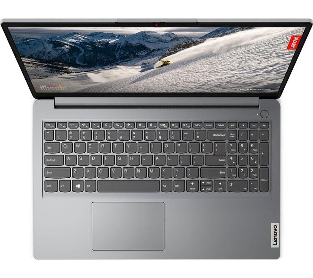 LENOVO IdeaPad 1 15.6" Laptop - AMD Ryzen 3, 128 GB SSD, Cloud Grey