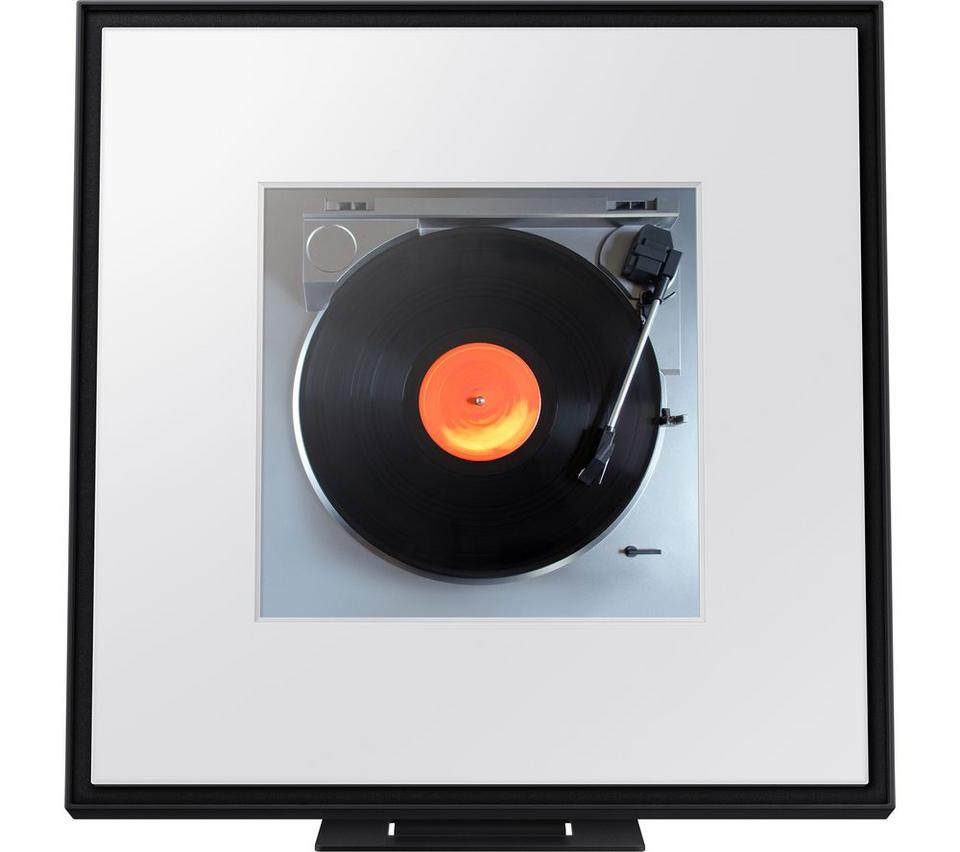 SAMSUNG Music Frame HW-LS60D Wireless Multi-room Speaker with Amazon Alexa - Black