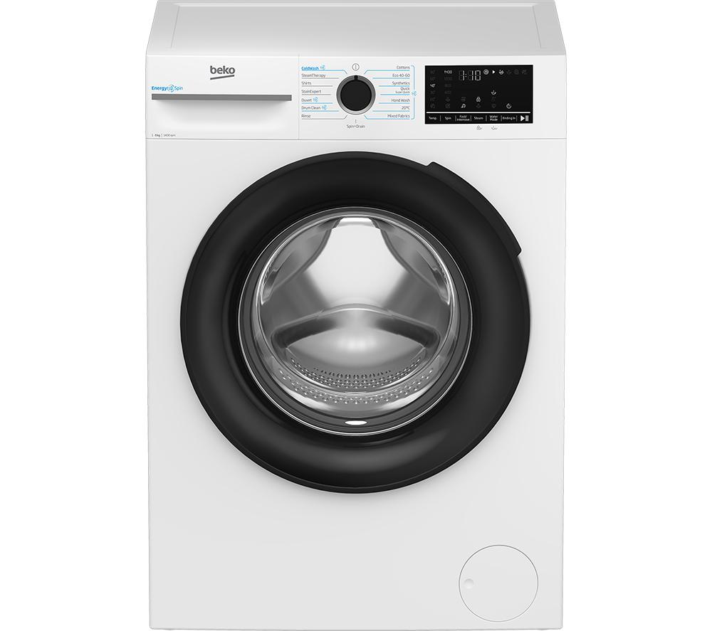 BEKO b300 BM3WT4941IW EnergySpin 9 kg 1400 Spin Washing Machine – White, White