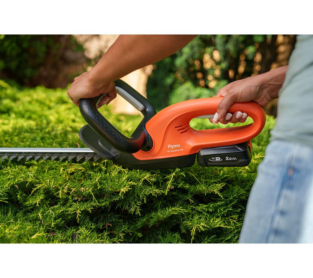 FLYMO EasiCut 450 Corded Hedge Trimmer - Orange image number 10 of 10