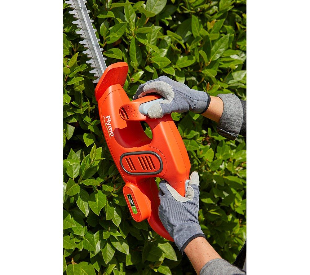 FLYMO SimpliCut Li Cordless Hedge Trimmer - Orange image number 2 of 7