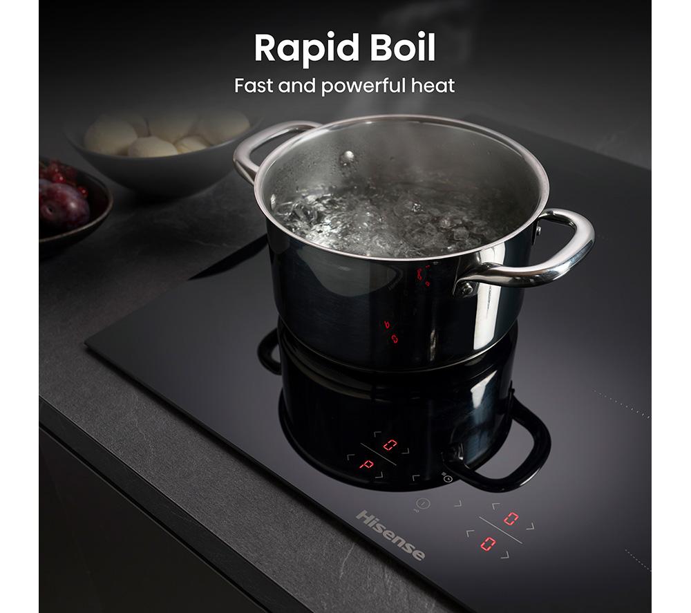 HISENSE HI8421BSC&nbsp;80cm Electric Induction Hob - Black image number 5 of 14