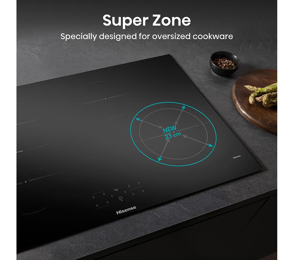 HISENSE HI8421BSC&nbsp;80cm Electric Induction Hob - Black image number 6 of 14