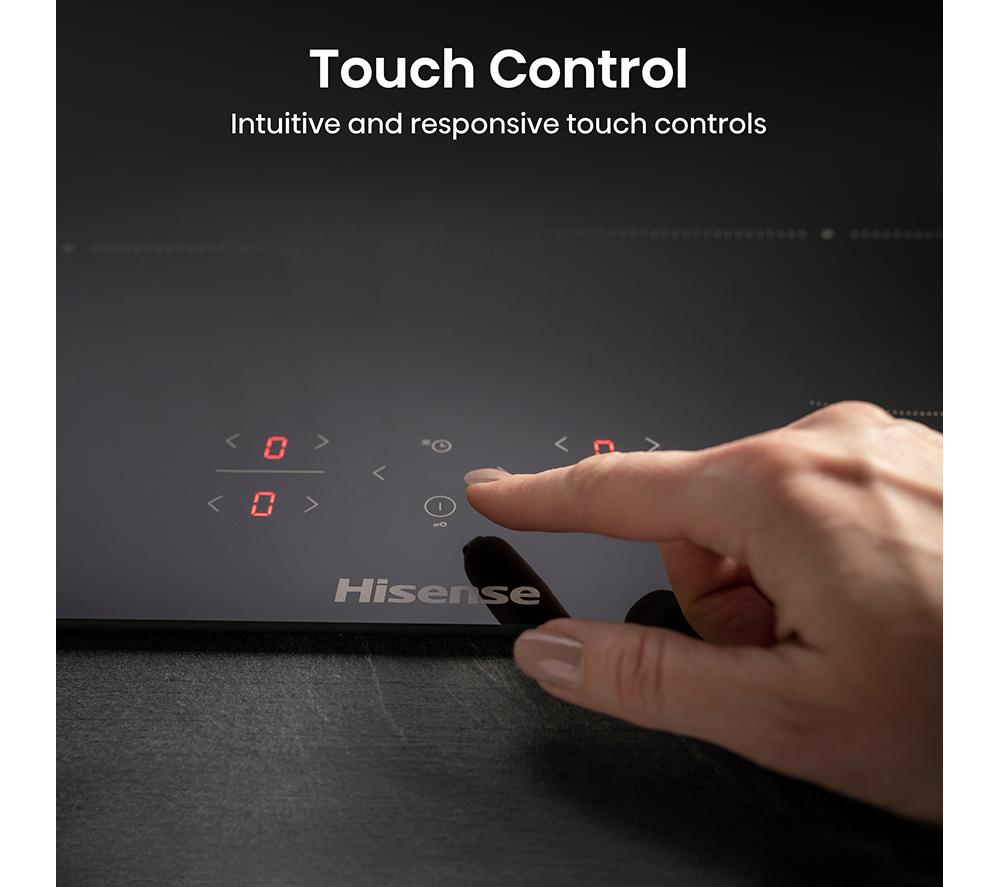 HISENSE HI8421BSC&nbsp;80cm Electric Induction Hob - Black image number 7 of 14
