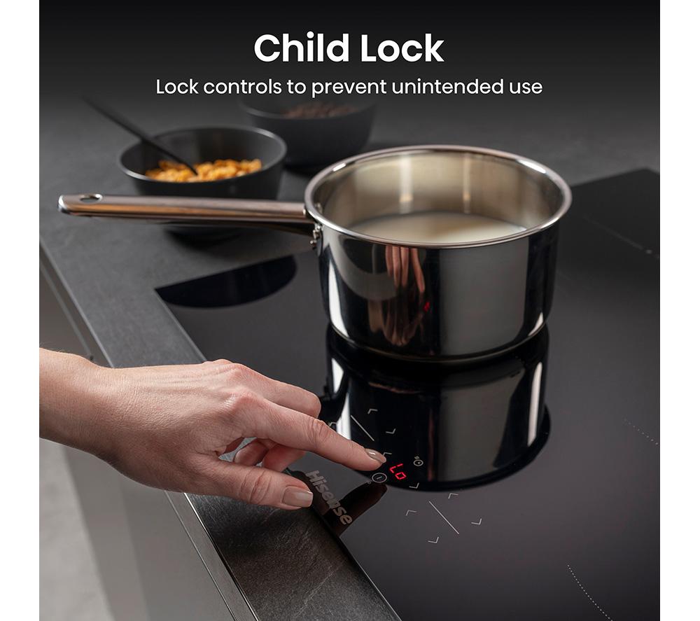 HISENSE HI8421BSC&nbsp;80cm Electric Induction Hob - Black image number 10 of 14