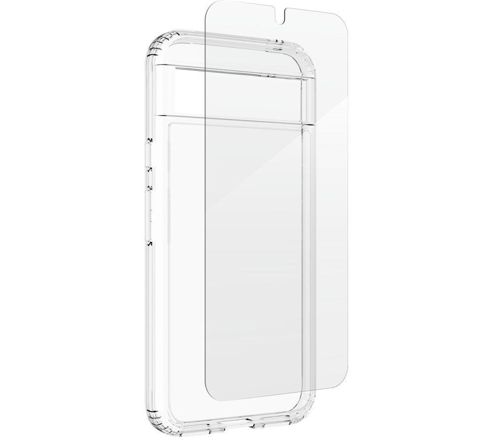 DEFENCE Pixel 8a Case & Screen Protector Bundle - Clear, Clear
